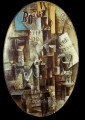 Pipa de violín y tintero de cristal 1912 Pablo Picasso